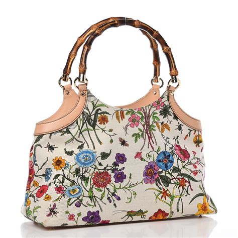 borsa gucci fiorata|Gucci purses for women.